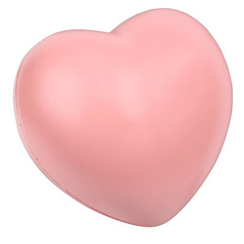 2022 Promotional Creative Custom Anti PU Heart Shaped Stress Balls For Adults