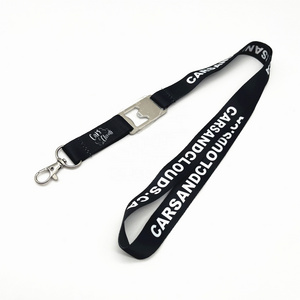 Hot Sale Lanyard Bottle Holder Promotional Custom Printed Neck Polyester Lanyard With Company Logo