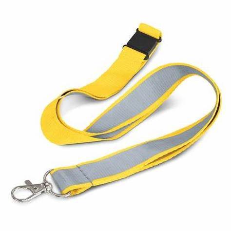 BSBH New Arrival Polyester Reflective Wrist Strap Lanyard Keychain