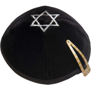 Custom Logo Printing Design DMC Dye Cotton Polyester Embroidered Crocheted DMC Israel Kippah