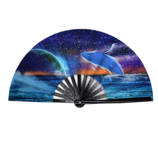 2023 new arrival Customized printing decoration bamboo hand fans