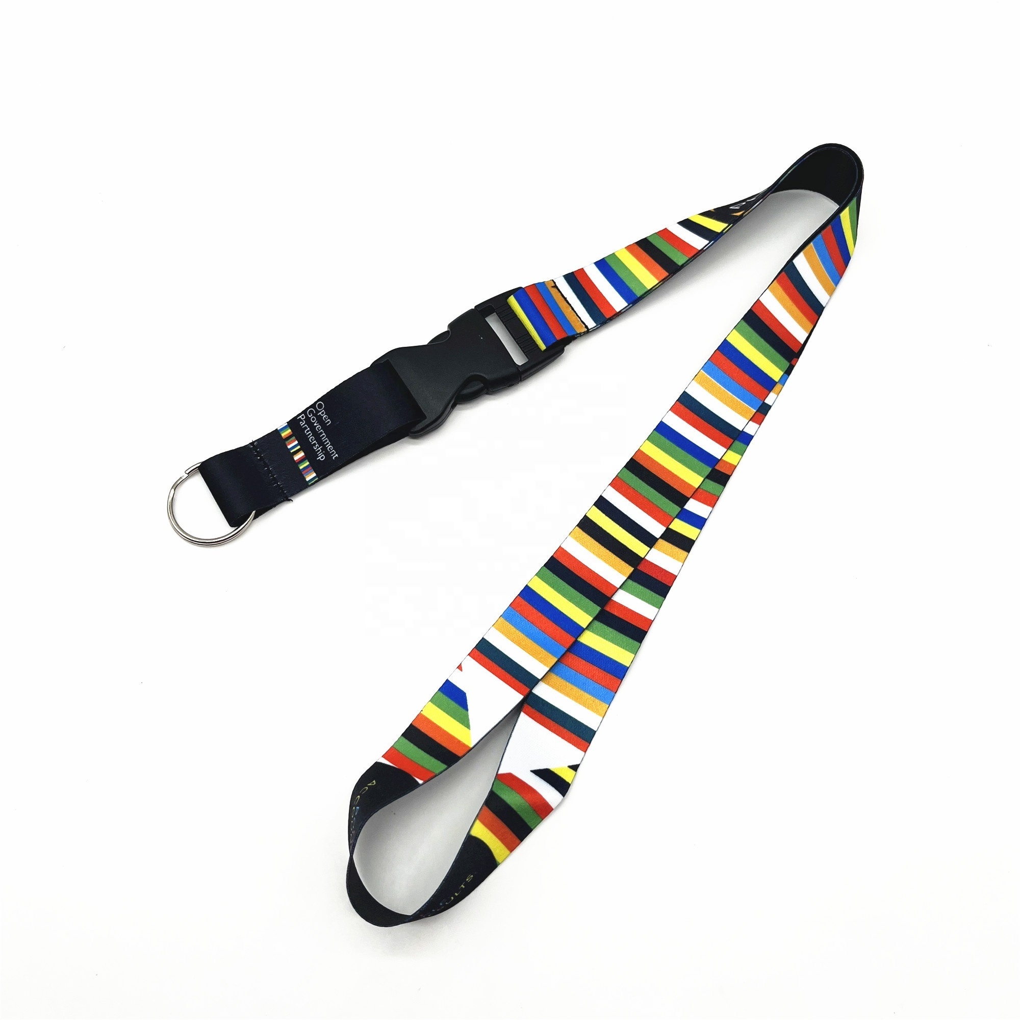 Hot Sale Lanyard Bottle Holder Promotional Custom Printed Neck Polyester Lanyard With Company Logo