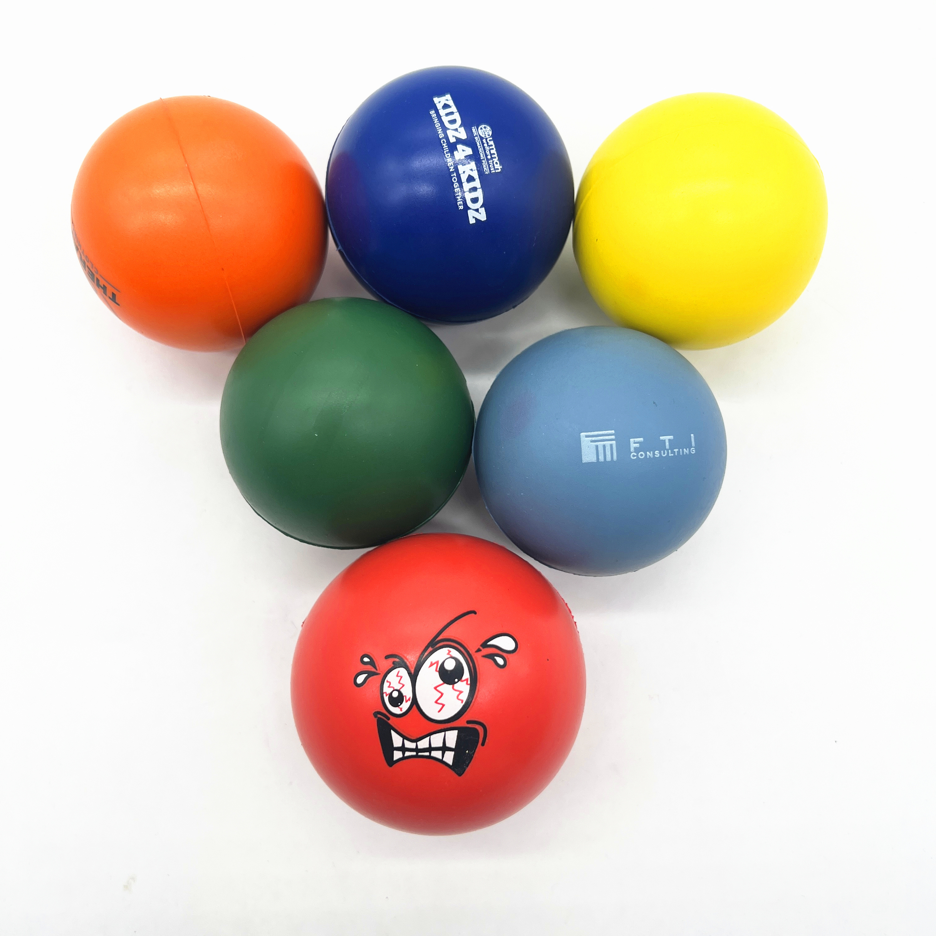 High Quality Custom Logo Printing PU Anti Stress Sumo PU Ball