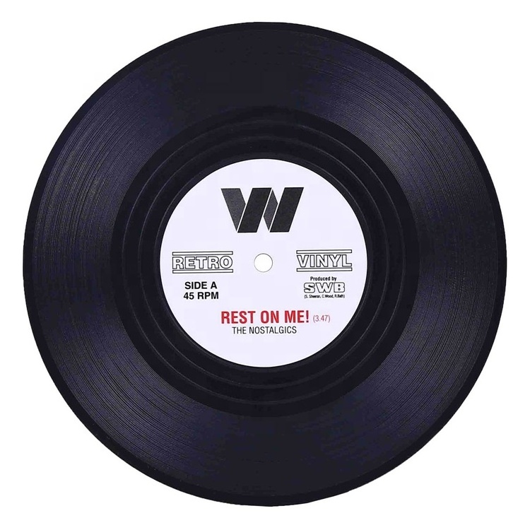 Wholesale Record Coaster Custom Vinyl Record Coaster