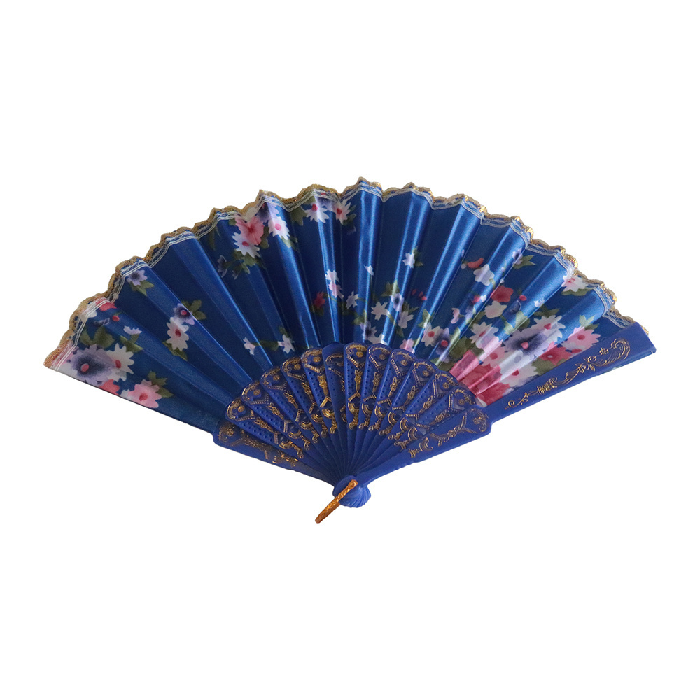 Kung Fu Tai Chi Hand Fan for Men Women Festival Dance Gift Performance Decorations Large Nylon Folding Hand Fan