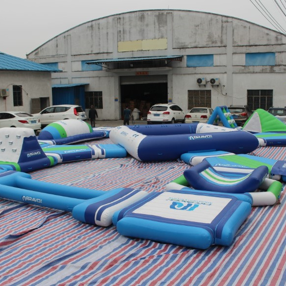 Factory Price Custom White Tallest Inflatable Aqua Park/ Large Inflatable Aquapark waterpark/ Floating water park for sale