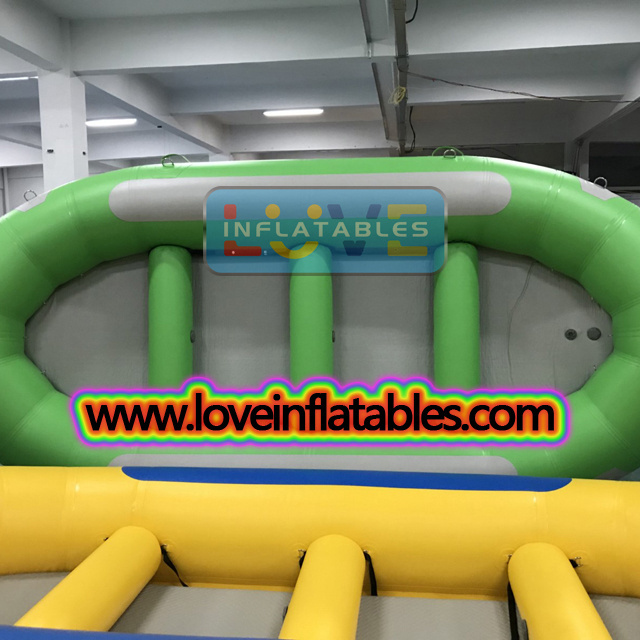 Self Bailing Rafting Rubber Self Draining  detachable floor Pvc Inflatable Raft Boat