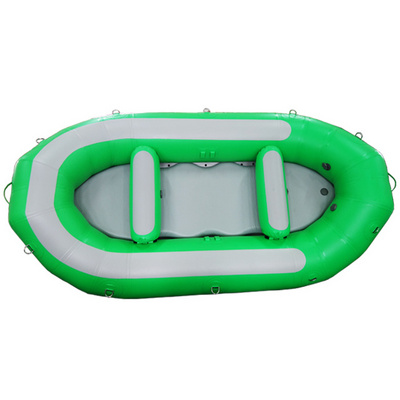 Heavy duty drop stitch self bailing  floor river boat white water rafting 8 persons inflatable raft drifting boat