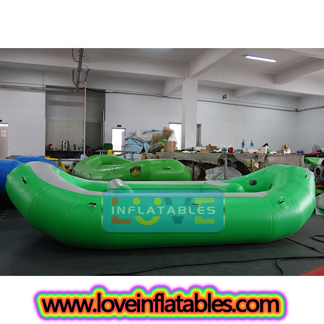 Heavy duty drop stitch self bailing  floor river boat white water rafting 8 persons inflatable raft drifting boat