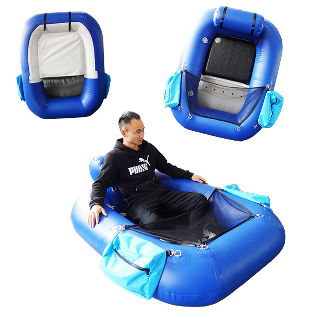 Best selling hot chinese products PVC float tube Belly Boat /fishing boat float tube