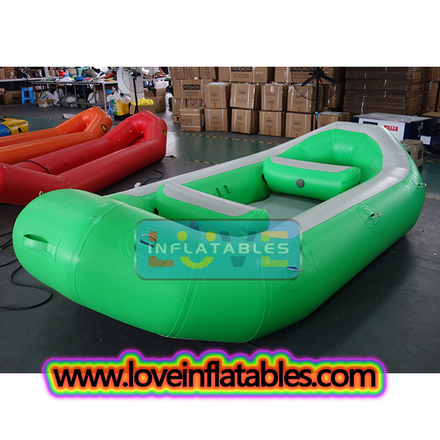 Heavy duty drop stitch self bailing  floor river boat white water rafting 8 persons inflatable raft drifting boat