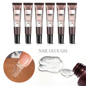 FZANEST 20g NAIL Art extension adhesive tube gel glue for press on nail gel x nail glue gel