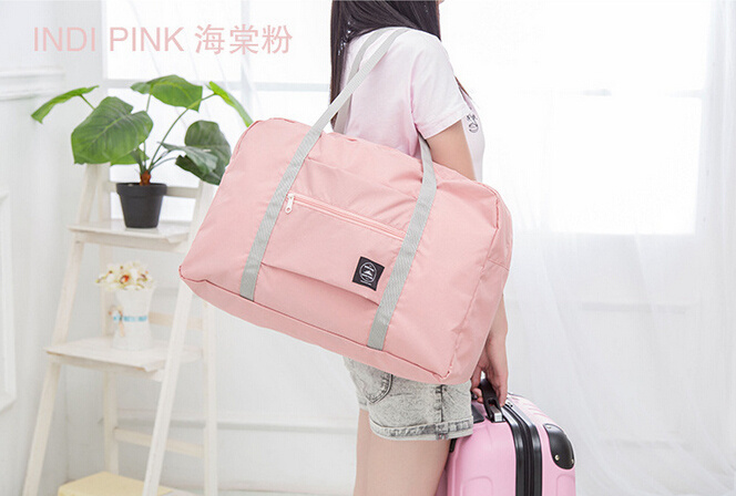 SG082 wholesale quilted ngil cotton diaper foldable duffel bag