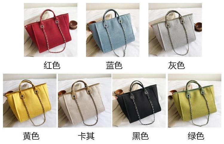 2023 new ladies bucket handbags large capacity luxury women's shoulder chain Tote bags