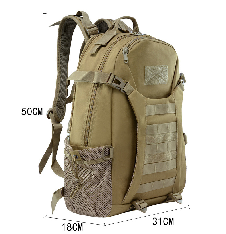 0201 Custom Wholesale 30L Hiking Travel Mens Molle Module Large Survival Combat Tactical Bag Backpack