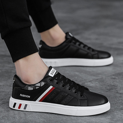 New casual shoes, men's board shoes, trendy and breathable men's shoes, small white shoes, sports shoes, low top shoes