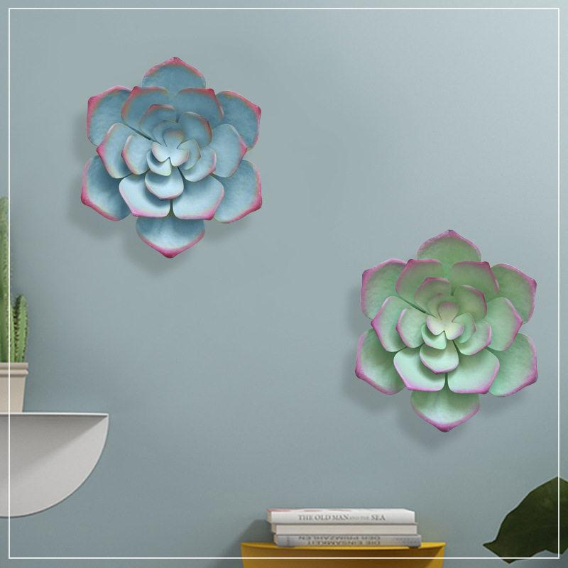 Nordic 3D Metal Flower Wall Hangings Wall Decor For Home Living Room Retro Daisy Wall Art Decoration Home Decor Accessories