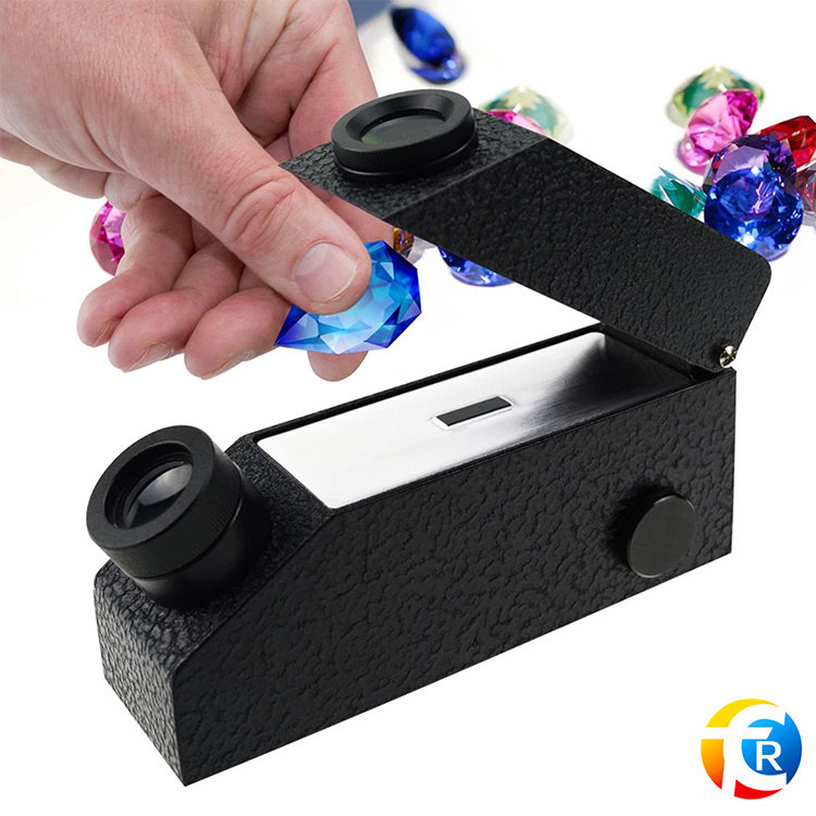 Digital Refractometer For Gemstones Digital Gemology Gemstone Gem Refractometer with Flashlight