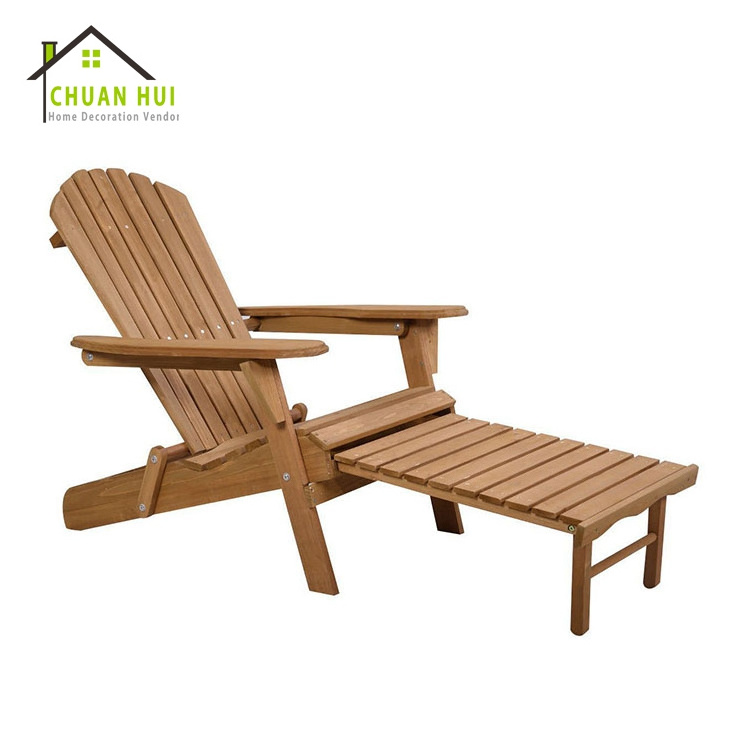 Wholesale Fold Adirondack Chair Garden Outdoor HDPE Resin Wood Chair Backyard Patio Chair