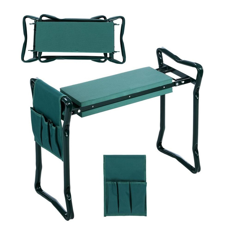 New Multifunctional Chairs Folding Garden Kneeler and Seat with Bonus