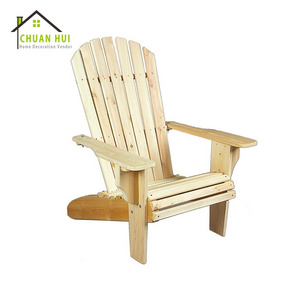 Wholesale natural wooden color garden relax adirondack chair cedar wood