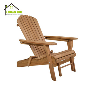 Wholesale Fold Adirondack Chair Garden Outdoor HDPE Resin Wood Chair Backyard Patio Chair