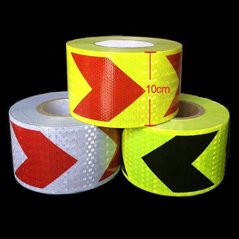 High visibility flame retardant warning safety strip retro reflective material products fabric tape