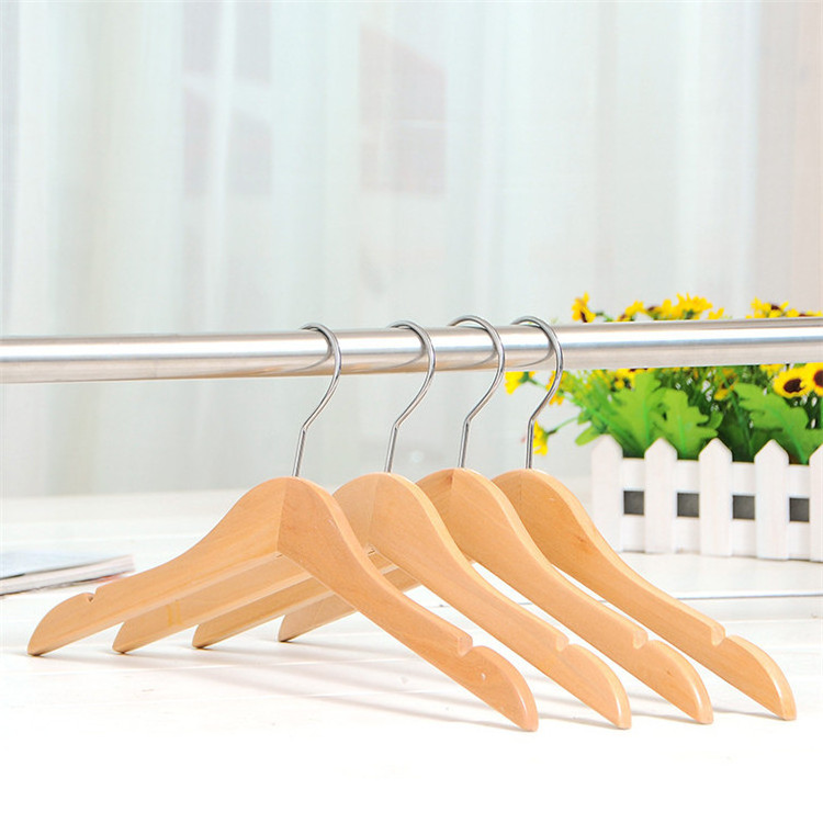 Hot Selling Non Slip Wooden Kids Hanger Children Hangers Wholesale