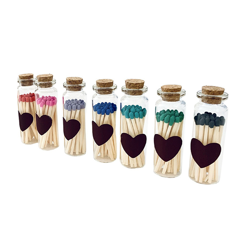 Christmas Gifts Match Striker Bottle Cute Matches in Jars glass matches