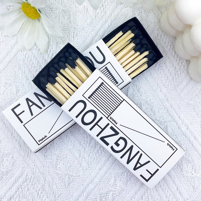 Hot Sale Custom Luxury Matches For Candles In Bulk High Quality Personalized Long Print Advertisement Matches In Matches