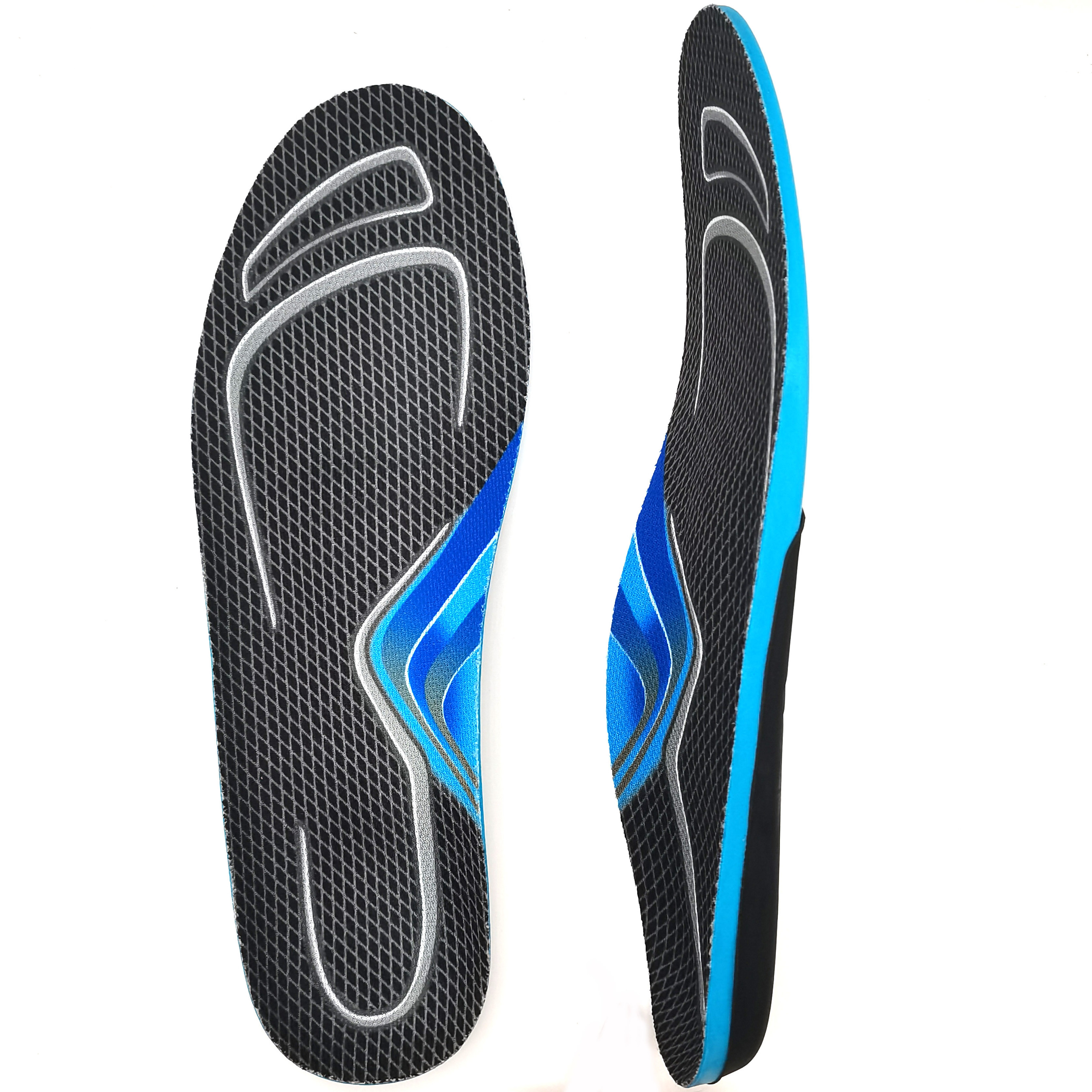 Thickened Silicone Insoles with High Stretch Free Cutting Cushioning and Damping Motion Silicone Insoles for Shoes