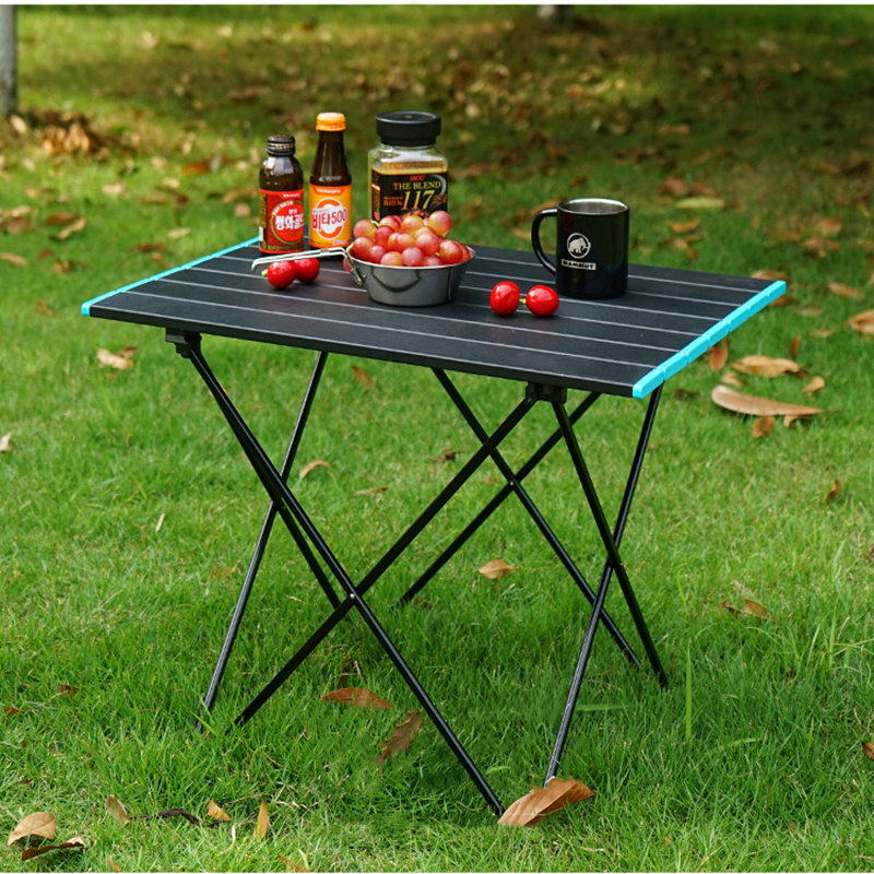 Portable Modern Outdoor Aluminum Folding Table Suitable Multiple Scenarios Everyday Picnic And Garden Party Folding Table