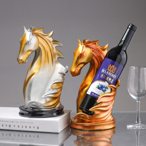 Exquisite Animal Wine Bottle Holder - Decorative Wine Rack for Stylish Display