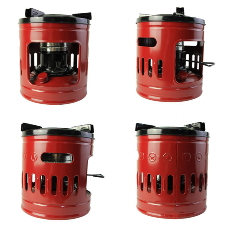 HQKS-2008 Wide Wicks Indoor Outdoor Heater Metal Material Smoke-Free Camping Cooking Kerosene Stove