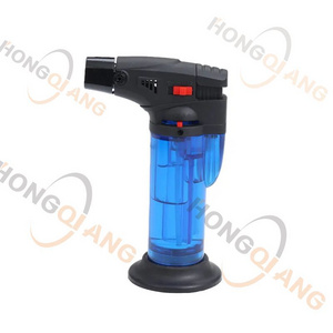 HongQiang Rechargeable Scorch Cigar Torch Feuerzeug Lighter BBQ Kitchen Outdoor Color Fire HQBT0006