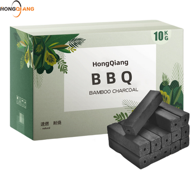 HongQiang Bamboo Powder Heating Cooking BBQ Charcoal Compressed Long Time High Value Outdoor Coal