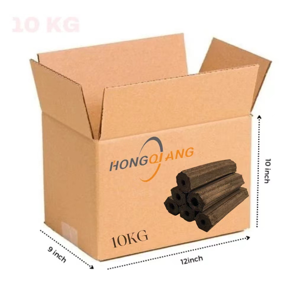 Hongqiang Charcoal For Barbecue Hexagonal Coal High Quality Used Carbon For BBQ