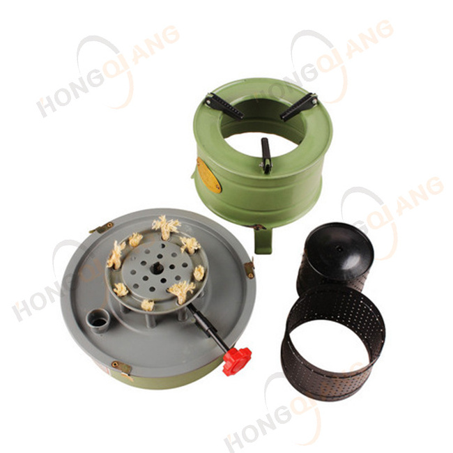 HQKS-62 HongQiang wholesale outdoor foiding stove portable camping green burning cooking kerosene stove