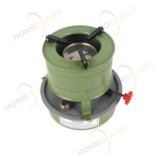 HQKS-62 HongQiang wholesale outdoor foiding stove portable camping green burning cooking kerosene stove