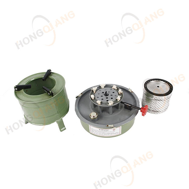 HQKS-62 HongQiang wholesale outdoor foiding stove portable camping green burning cooking kerosene stove