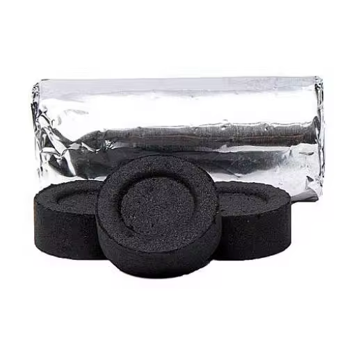 HongQiang 27mm Church Charcoal Briquettes For Incense Smokeless Quick Lighting Coal