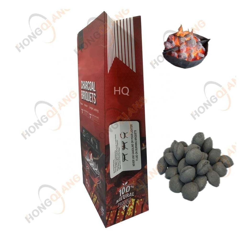 HONGQIANG DOUBLE LAYER KRAFT PAPER HIGH QUALITY MORE STRONGER CHARCOAL BAG  FOR BBQ LUMP COAL