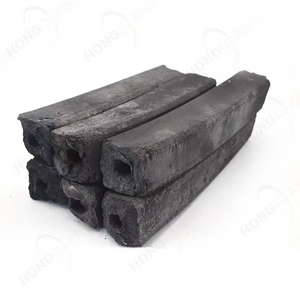 HongQiang Hexagonal Wooden Machine Made Barbecue Charcoal Hard Wood Charcoal Long Burning Time BBQ Charcoal