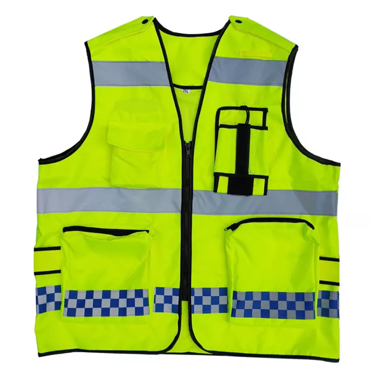 Hot sale Security Vest good quality Customizable safety reflective t shirt High Quality Safety Vest