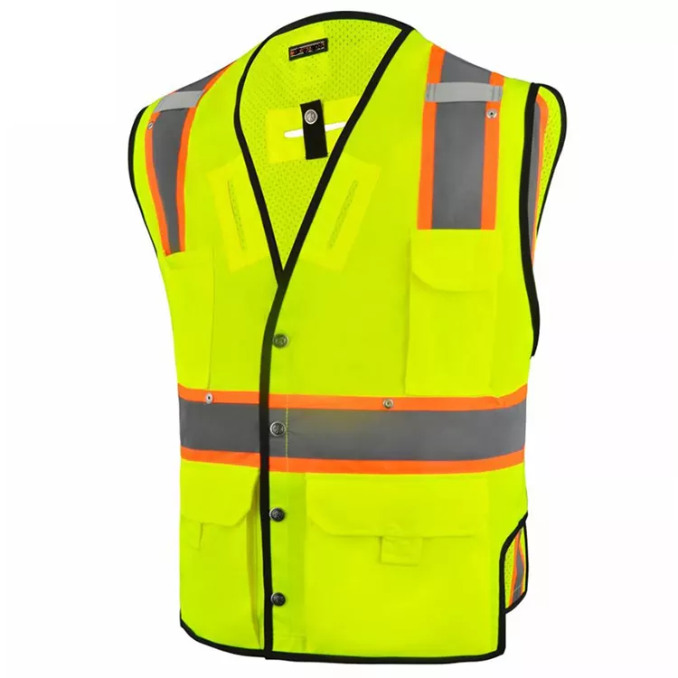 Hot sale Security Vest good quality Customizable safety reflective t shirt High Quality Safety Vest