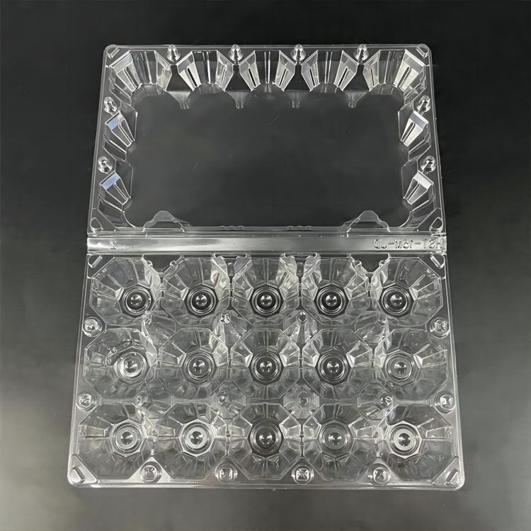 factory wholesale price tray pack recyclable plastic egg shaped blister packaging