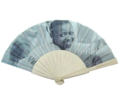 Personalized Chinese Japanese paper wood folding hand fan