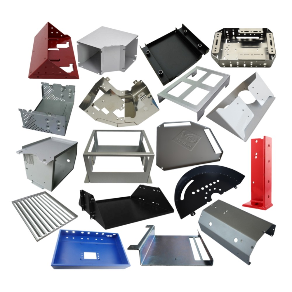 Sheet metal lase cutting punching, knockout, bridge, louvers, extruded holes custom made aluminum parts