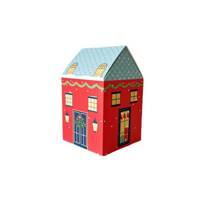 small candy house box creative gift box  for packaging Apple  biscuits