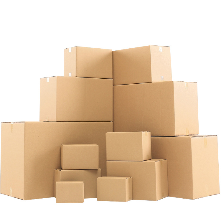 Recycle Corrugated Heavy Duty Recyclable Carton Standard RSC Corrugated Carton Moving Boxes Packaging